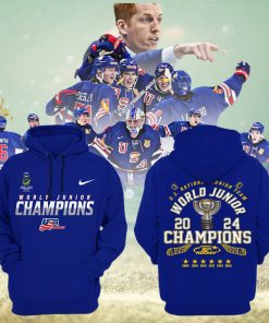 US National Junior Team World Junior Champions 2024 Hockey Hoodie T Shirt