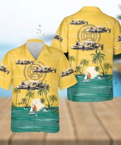 US Navy Airborne Command & Control Squadron 124 (VAW 124) Bear Aces Hawaiian Shirt Print Ideas Gift Mens