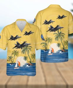 US Navy Boeing EA 18G Growler Of VAQ 142 Gray Wolves Hawaiian Shirt Print Ideas Gift Mens