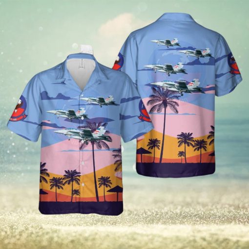 US Navy EA 18G Of VAQ 140 Patriots Hawaiian Shirt Cute Summer Gift For Men And Women