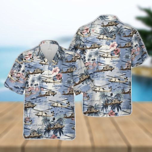 US Navy MH 60 Seahawk Hawaiian Shirt