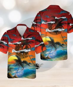 US Navy VA 176 Thunderbolts A 6E Intruder Hawaiian Shirt Cute Summer Gift For Men And Women