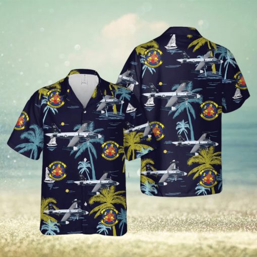 US Navy VP 28 Hawaiian Warriors 1961 P2V5 Hawaiian Shirt Cute Summer Gift For Men And Women