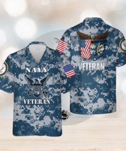 US Navy Veteran Hawaiian Shirt Men And Women Summer Shirt Beach Lover Gift