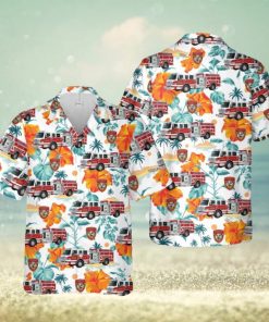 US Texas Beaumont Fire Rescue Department Hawaiian Shirt Cute Summer Gift For Men And Women