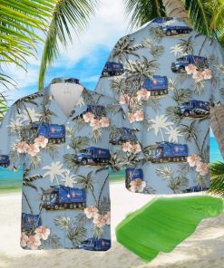 US Waste Collector Garbage Trucks 2 Hawaiian Shirt