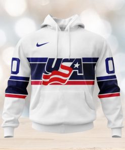 USA Hockey Home Personalized Kits Hoodie