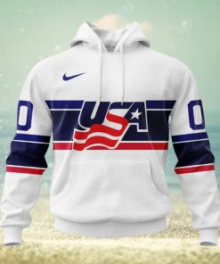 USA Hockey Home Personalized Kits Hoodie