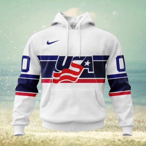 USA Hockey Home Personalized Kits Hoodie