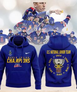 USA Hockey World Junior Champions 2024 Hoodie T Shirt