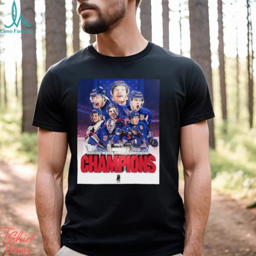 USA Junior Hockey Team Are The 2024 IIHF World Junior Champions Shirt