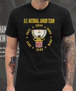 USA hockey junior team 2024 champions shirt, hoodie, sweater, long sleeve and tank top USA hockey junior team 2024 champions shirt