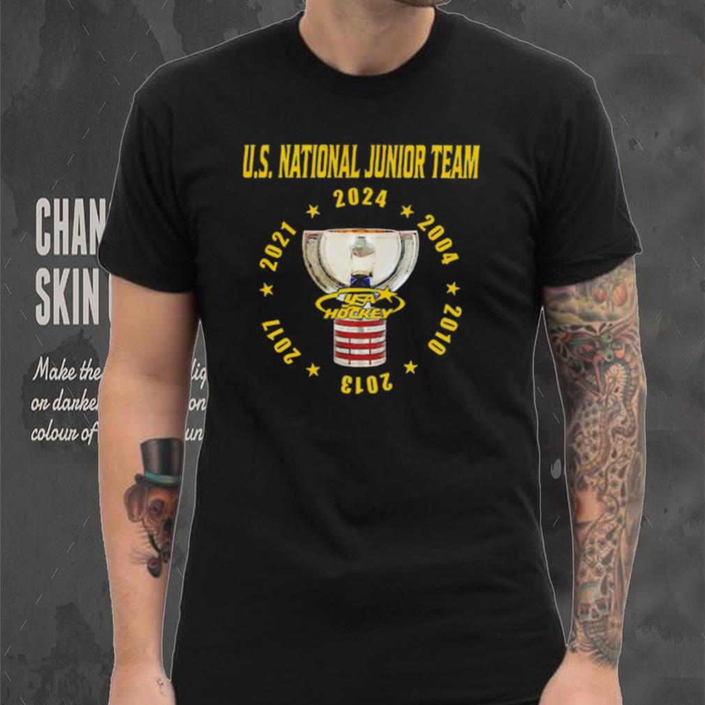USA hockey junior team 2024 champions shirt USA hockey junior team 2024 champions shirt