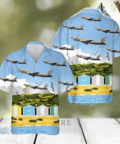 USAF 100th Air Refueling Wing Boeing KC 135 Stratotanker Hawaiian Shirt