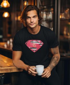 USC Trojans Superman logo shirt