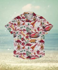 USC Trojans Thematic Stadium Print Hawaiian Shirt