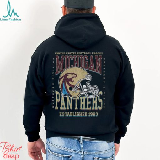 USFL Michigan Panthers T Shirt