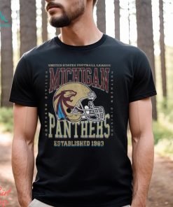 USFL Michigan Panthers T Shirt