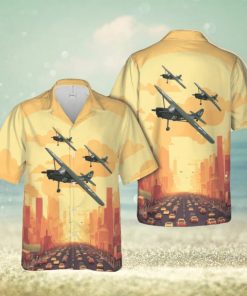 USMC Cessna 305 O 1 Birdog Forward Air Controller Hawaiian Shirt