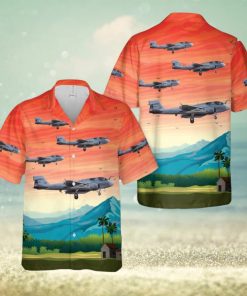 USMC EA 6B Prowler Of VMAQ 4 Seahawks Hawaiian Shirt Cute Summer Gift For Men And Women