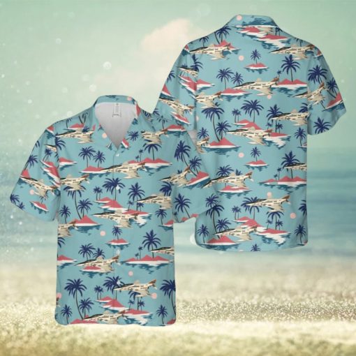 USMC RF 4B Phantom VMFP 3 Hawaiian Shirt Cute Summer Gift For Men And Women