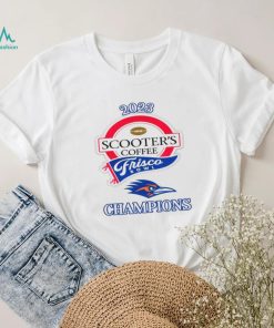 UTSA Roadrunners 2023 Scooter’s Coffee Frisco Bowl Champions shirt
