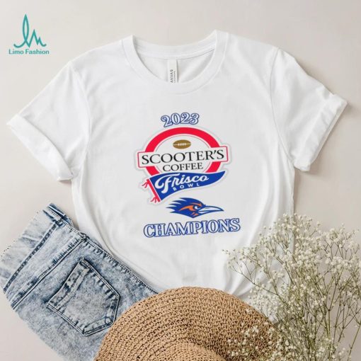 UTSA Roadrunners 2023 Scooter’s Coffee Frisco Bowl Champions shirt