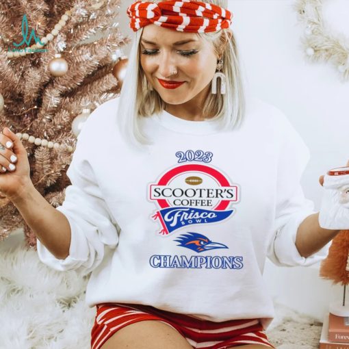 UTSA Roadrunners 2023 Scooter’s Coffee Frisco Bowl Champions shirt