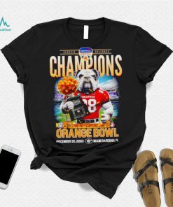 Uga mascot Georgia Bulldogs Champions 63 Orange Bowl shirt