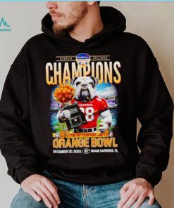 Uga mascot Georgia Bulldogs Champions 63 Orange Bowl shirt