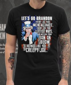 Uncle Sam let’s go Brandon I do not like your mental haze shirt, hoodie, sweater, long sleeve and tank top Uncle Sam let’s go Brandon I do not like your mental haze shirt