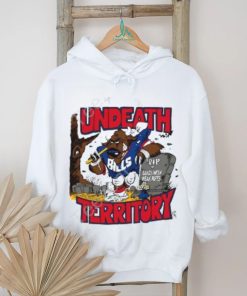 Undeath territory bills bands with weak riffs tee shirt