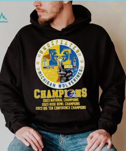 Undefeated Michigan Wolverines Champions 15 0 2023 signatures shirt, hoodie, sweater, long sleeve and tank top Undefeated Michigan Wolverines Champions 15 0 2023 signatures shirt