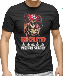 Undefeated San Francisco 49ers Perfect Season 2023 2024 Shirt