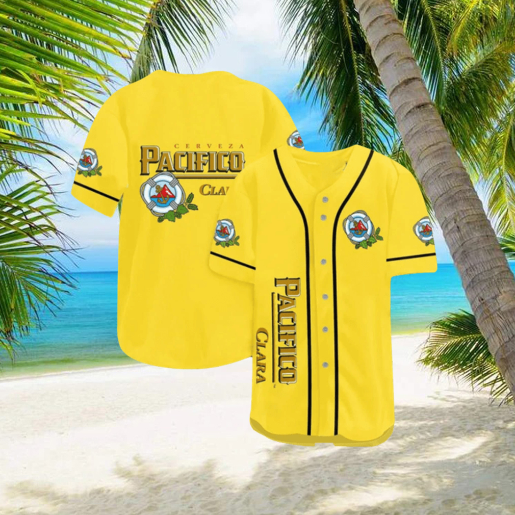 Unisex Pacifico Beer Baseball Jersey for Beer Lovers Unisex Pacifico Beer Baseball Jersey for Beer Lovers