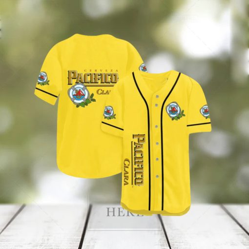 Unisex Pacifico Beer Baseball Jersey for Beer Lovers