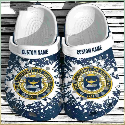 University Of Michigan Croc Shoes Customize University Graduation Gifts Crocs