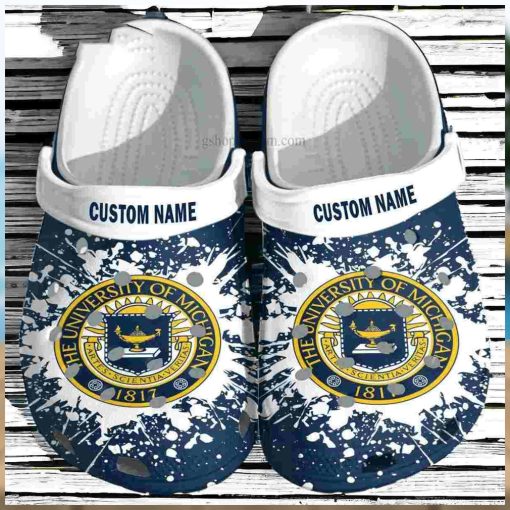 University Of Michigan Croc Shoes Customize University Graduation Gifts Crocs