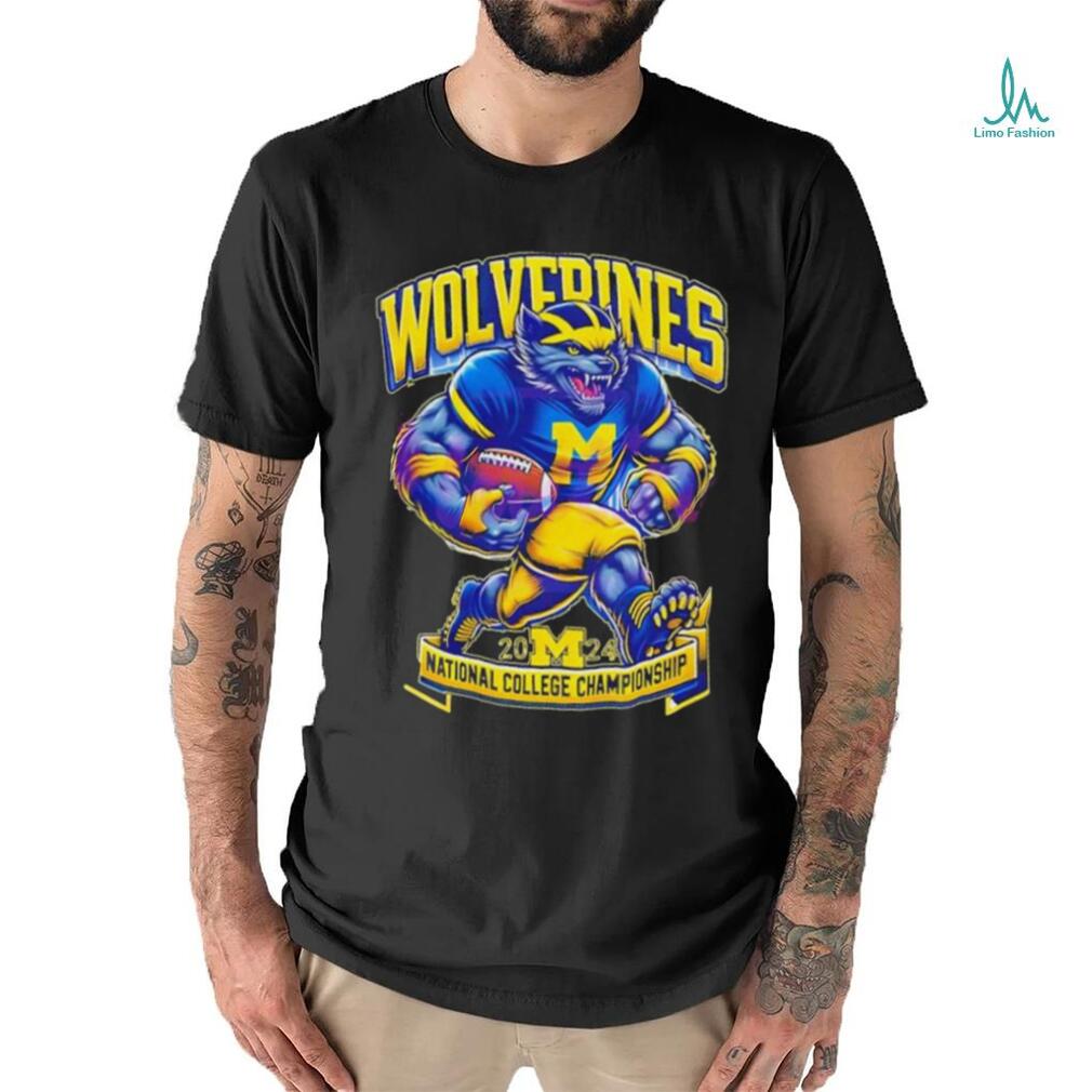 University of Michigan 2024 mascot National Championship shirt University of Michigan 2024 mascot National Championship shirt