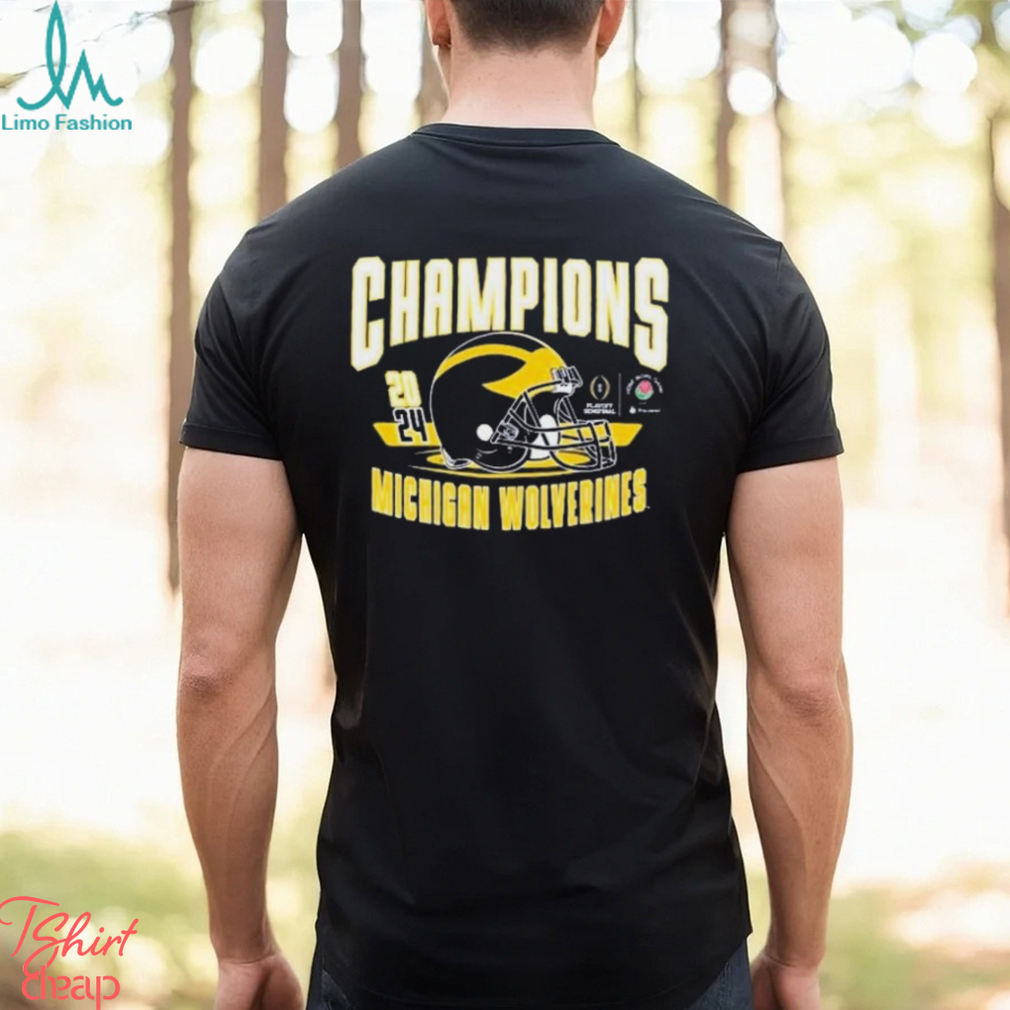 University of Michigan Football 2024 Rose Bowl Champions Shirt University of Michigan Football 2024 Rose Bowl Champions Shirt