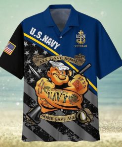 Us Navy Hawaii Shirt Sailor All Gave Some, Some Gave All Aloha Shirt Navy Hawaiian Shirts Military Shirt