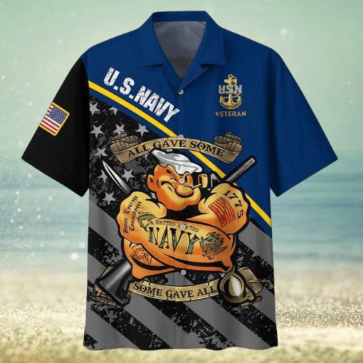 Us Navy Hawaii Shirt Sailor All Gave Some, Some Gave All Aloha Shirt Navy Hawaiian Shirts Military Shirt