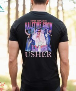 Usher Super Bowl 2024 Halftime Show T Shirt, hoodie, sweater, long sleeve and tank top Usher Super Bowl 2024 Halftime Show T Shirt
