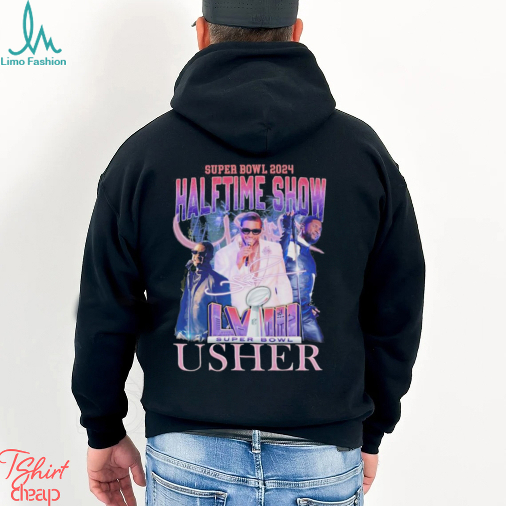 Usher Super Bowl 2024 Halftime Show T Shirt Usher Super Bowl 2024 Halftime Show T Shirt