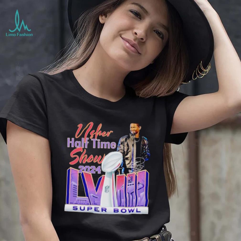 Usher halftime show 2024 LVIII Super Bowl signature shirt Usher halftime show 2024 LVIII Super Bowl signature shirt