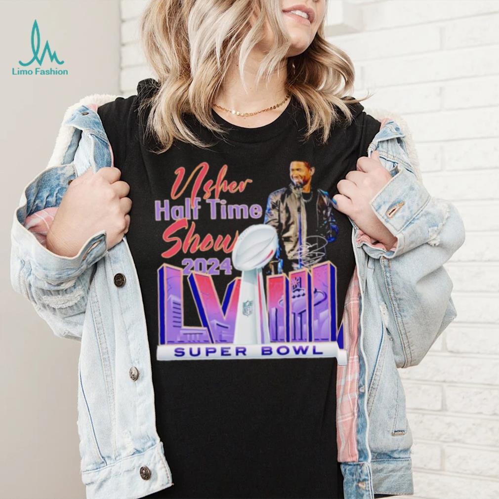 Usher halftime show 2024 LVIII Super Bowl signature shirt Usher halftime show 2024 LVIII Super Bowl signature shirt