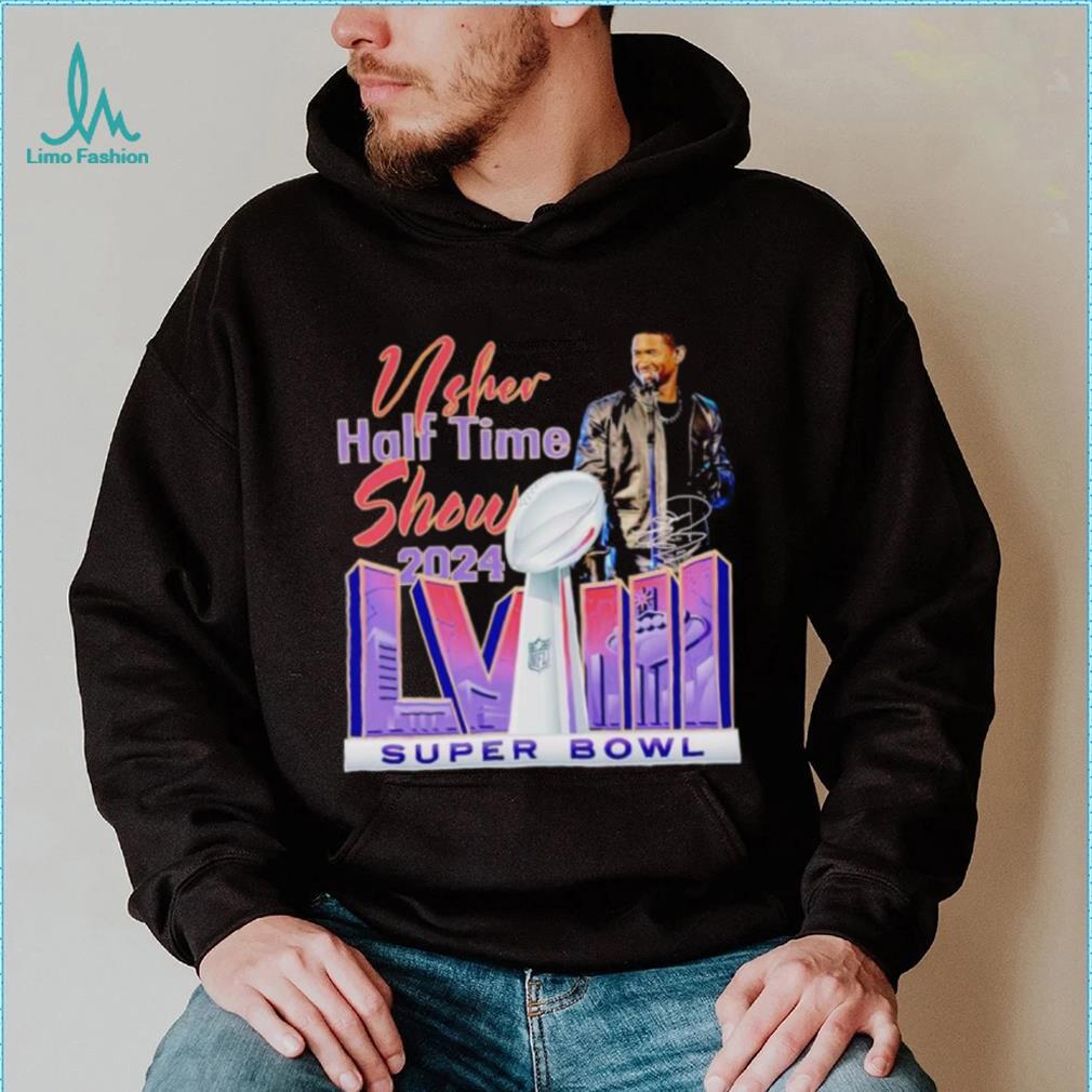 Usher halftime show 2024 LVIII Super Bowl signature shirt Usher halftime show 2024 LVIII Super Bowl signature shirt