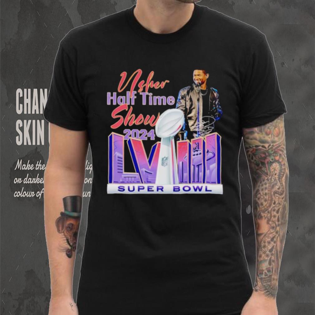 Usher halftime show 2024 LVIII Super Bowl signature shirt Usher halftime show 2024 LVIII Super Bowl signature shirt