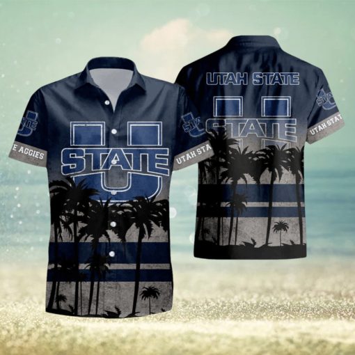 Utah State Aggies Hawaii Shirt Short Style Hot Trending Summer Shirt