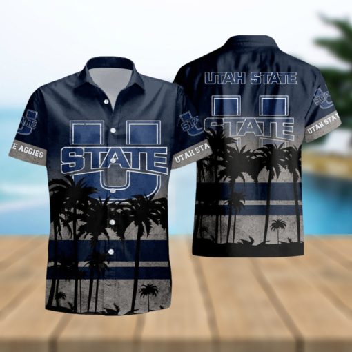 Utah State Aggies Hawaii Shirt Short Style Hot Trending Summer Shirt